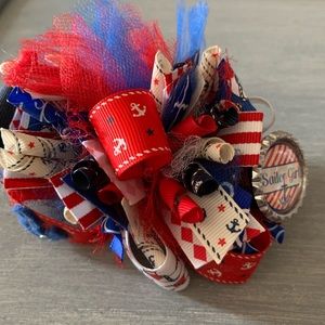 Sailor girl boutique bow